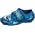 Fischer Markenschuh Hausschuhe Blau 32