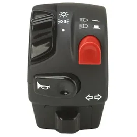 Domino Schalter links, universal Domino 9A