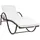 furnicato Sonnenliege 193 x 65 x 56 cm Braun
