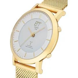 ETT Eco Tech Time ELS-11619-11MS Damenuhr Atacama Goldfarben mit 2 Bändern