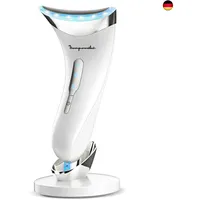 tianyueweilai Gesicht Massagegerät Face Gerät Gesichtsmassagegerät: EMS Anti Falten Gesichtsgerät massage lifting mit 3 light Modi - 45°C Beauty Tool LED Massagegerät Hautstraffung massager für Damen Herren