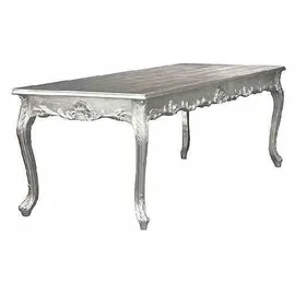 Casa Padrino Barock 88 x 84 x 160 cm silber