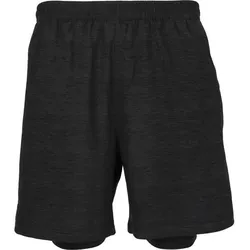 ENDURANCE Herren Shorts, Black Melange, M