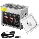Vevor Ultraschallreiniger Edelstahl-Reinigungsgerät 172 W, 3 L Ultraschallreinigungsgerät mit Digitaler Anzeige 0-30 Min, Reinigung Ultraschall für Schmuck, Brillen, Uhren usw.