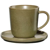 Asa Selection Espressotasse mit Untertasse 0,08 l Gelbgrün 2