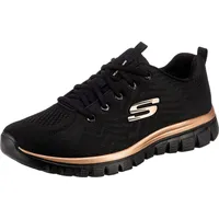 SKECHERS Graceful - Get Connected Black / Rose Gold 35