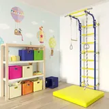 JEFlex Sprossenwand ClimbMaxx M2 blau-gelb - Blau/Gelb