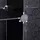 Woltu Regalsystem 111 x 37 x 111 cm Schwarz