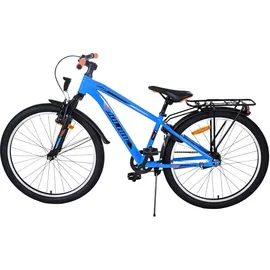 tpfsports Cross Kinderfahrrad - Jungen - Rücktritt + Handbremse - 24 Zoll - Blau