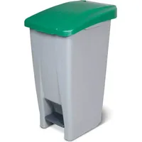 BRB-Lagertechnik Tretabfalleimer 60 l Grau