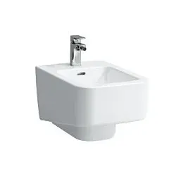 LAUFEN Pro S Wand-Bidet 8309610003021 weiß, 1 Hahnloch, unsichtbare Befestigung