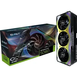 Palit GeForce RTX 5080 GameRock OC 16GB GDDR7 Grafikkarte HDMI/3xDP