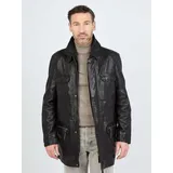 JCC Ledermantel 41607 in schwarz | Gr.: 46,