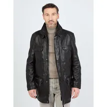 JCC Ledermantel 41607 in schwarz | Gr.: 46,