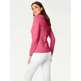 Heine V-Pullover pink 46