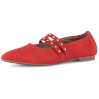 Gabor Ballerina GABOR "Eleganter Ballerina", Damen, Gr. 35,5, rot, Schuhe Ballerina