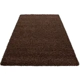 Ayyildiz Teppiche Life Shaggy 1500 Hochflorteppich 100 x 200 cm braun