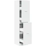 vidaXL Apothekerschrank Weiß 40 x 41 x 174,5 cm Weiß