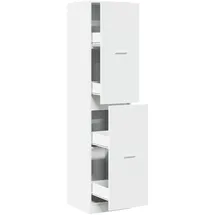 vidaXL Apothekerschrank Weiß 40 x 41 x 174,5 cm Weiß