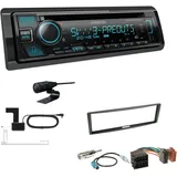Kenwood CD-Receiver Autoradio DAB+ Bluetooth für Renault Clio III 2005-2012
