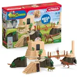 Schleich 42656 - Dinosaurs, Dino Tempel-Eroberung Mega-Set