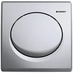 Geberit Basic Urinalsteuerung Spülauslösung pneumatisch 115.820.11.5, Montagezubehör, chrom seidenglanz