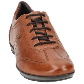 GEOX Herren U Symbol Oxfords, Kalb Braun, 45