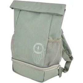 Sterntaler Kinderrucksack Löwe Leo in mittleres grün | Gr.: onesize