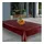 Laro Wachstuch-Tischdecke abwaschbar 80 x 80 cm rot