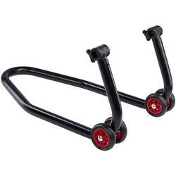 Bike Lift Creator Vorderradständer, Bike Lift Rollenfarbe: Rot, Bike Lift Aufnahme: Dornaufnahme