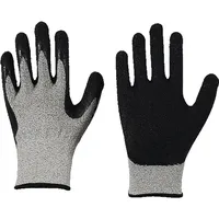 Leipold Schnittschutzhandschuhe Solidstar 1443 Gr.9 grau/schwarz EN 388 PSA II 12 PA