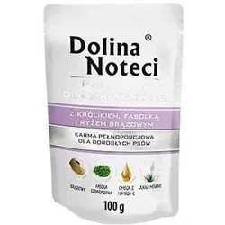 Dolina Noteci PREMIUM für kleine Rassen mit Kaninchen, Bohnen und Reis 100g