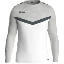 Jako Sweat Iconic Weiß/Soft Grey/Anthra Light S