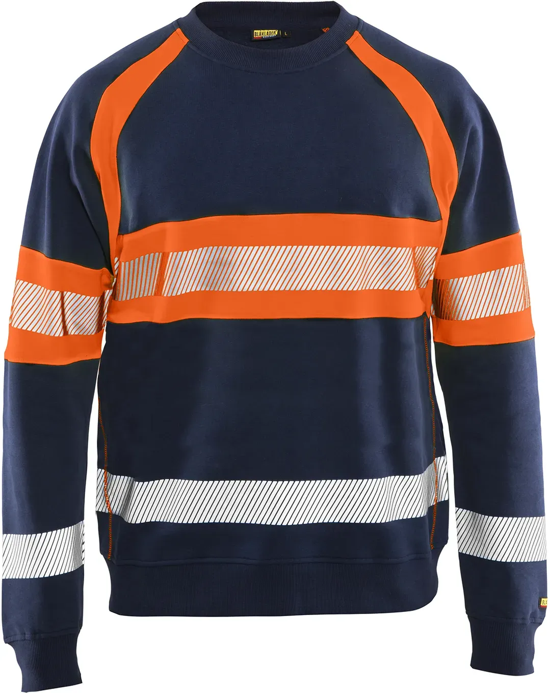 Blakläder High Vis Sweater 3359 1158 in div. Farben - marineblau/orange - 3XL