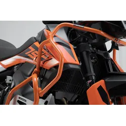 SW-Motech Oberer Sturzbügel - Orange. KTM 790 Adv/R (19-21), 890 Adv/R (20-22).