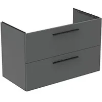 Ideal Standard i.life B Möbelwaschtischunterschrank T5584NG 2 Auszüge Siphon,