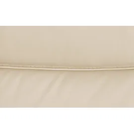 Hukla Fernsehsessel Dean Leder 70 x 107 x 88 cm Beige elektrisch