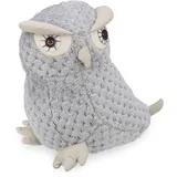 Relaxdays Türstopper Eule, Beige,Grau
