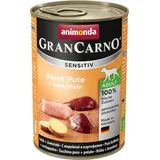 Animonda Dog GranCarno Adult Sensitiv Reine Pute und Kartoffeln 400g