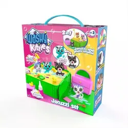 Washy Friends: Spielset mit Kätzchen und Jacuzzi