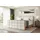 altdecor Boxspringbett mit Matratze und Lattenrost, Topper, Fußteil,Polsterbett mit Bettkasten, Bett mit Stauraum H3- und H4- Matratze, Doppelbett... - Creme