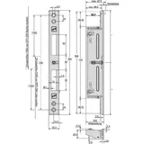 effeff Assa Abloy Assa Abloy Flachschließblech 809HZV----35-01