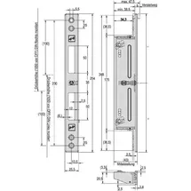 effeff Assa Abloy Assa Abloy Flachschließblech 809HZV----35-01