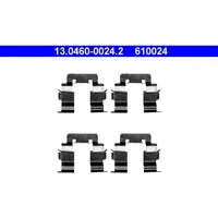 ATE Zubehörsatz Scheibenbremsbelag Vorne 13.0460-0024.2 für MERCEDES-BENZ
