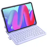 Inateck iPad 10 Generation Hülle mit Tastatur, für iPad 11 Gen. A16 2025 11 Zoll, Air 11 Zoll M3/M2 (2025/2024),Air 5/4, Pro 11 4/3/2/1,QWERTZ,Ultraleichte Tastatur mit Stifthalter,AirTap BK2007
