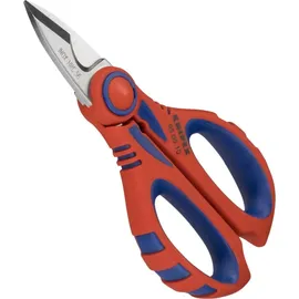 Knipex Elektrikerscheren mit Mehrkomponenten-Hüllen, glasfaserverstärkt 160 mm, 95 05 10 SB