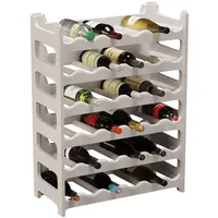 ARTECSIS Weinregal 36 Flaschen 6 tlg. Granitgrau
