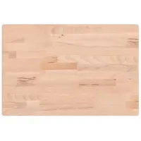 VidaXL Waschtischplatte 60x40x1,5 cm Massivholz Buche