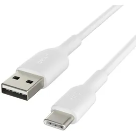 Belkin USB-C/USB-A Kabel 1m PVC, Weiß
