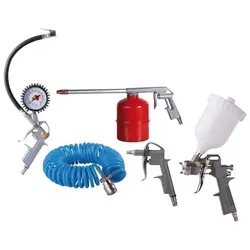 Druckluft-Zubehör-Set Kompressor 5-teilig
